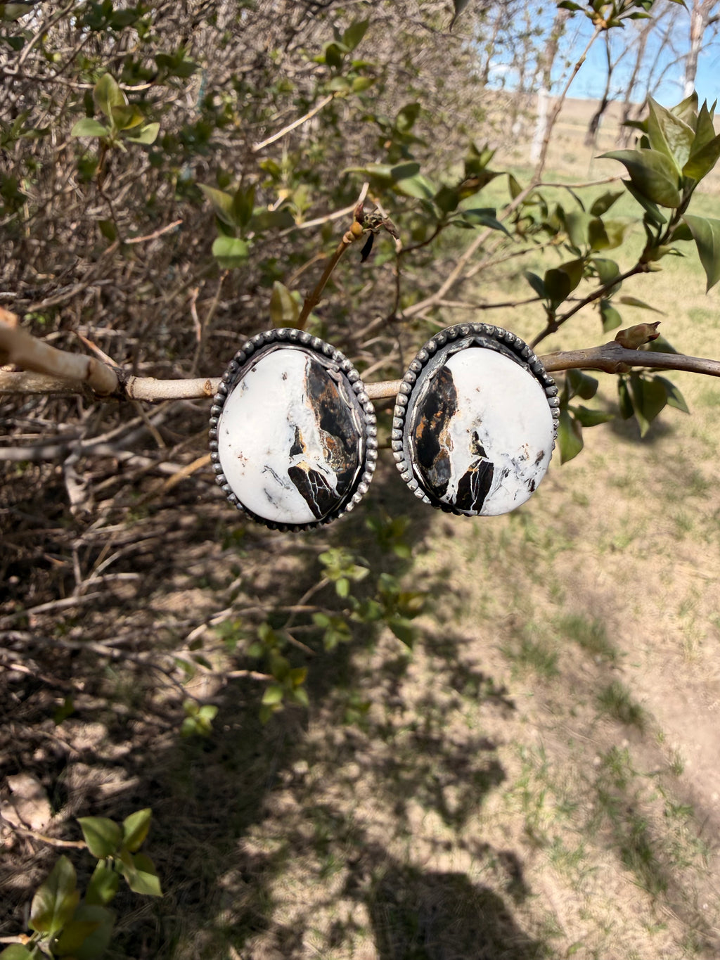 The Midnight Bloom Studs